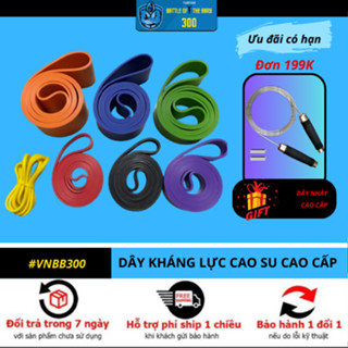 [Vnbb300] - DÂY KHÁNG LỰC - DÂY TRỢ LỰC CAO SU tập gym, yoga, calisthenics