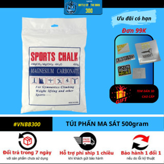 [Vnbb300] - TÚI PHẤN SPORTS CHALK 500gram làm khô tay, tập gym, street workout, calisthenics - VNBB300