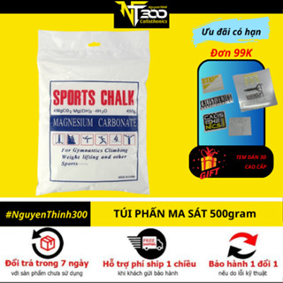 [Nguyenthinh300] - TÚI PHẤN SPORTS CHALK 500gram làm khô tay, tập gym, street workout, calisthenics