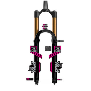 tem decal dán phuộc xe đạp địa hình Fox performance elite 32 2017  | cheetahdecals.com