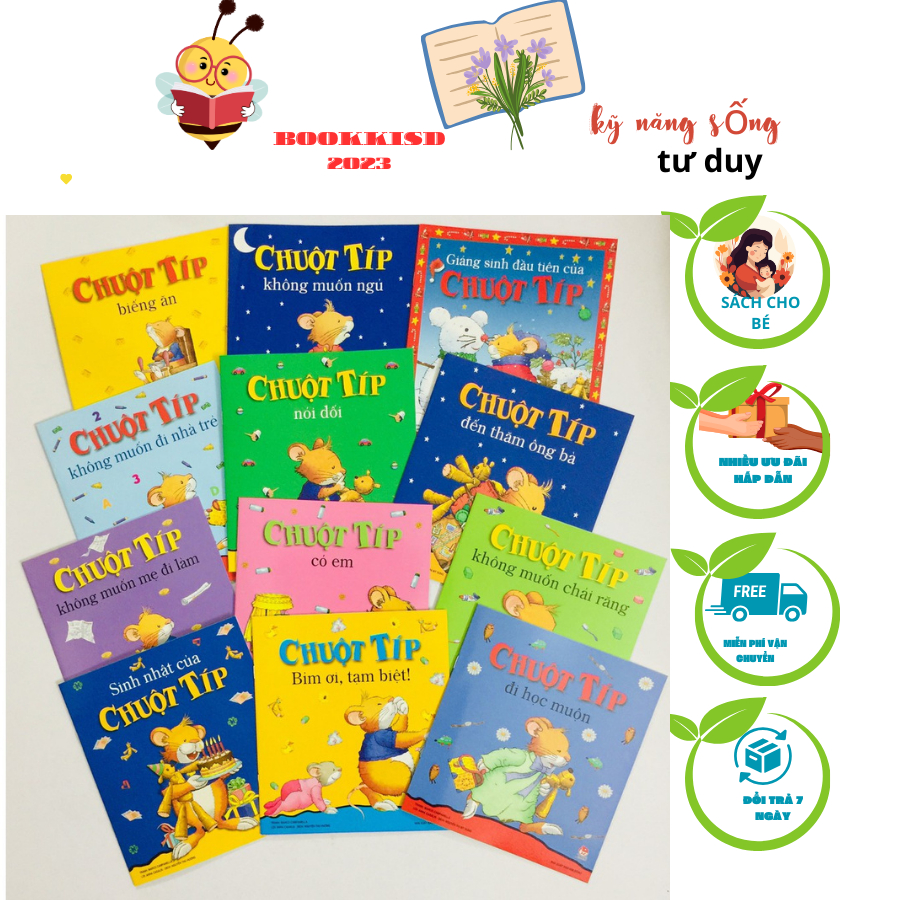 Sách - Chuột Típ - trọn bộ 17 cuốn