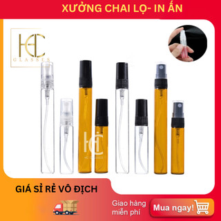 Chai lọ chiết thủy tinh xịt phun sương 1ml,2ml,3ml,5ml,10ml - Chai chiết body mist