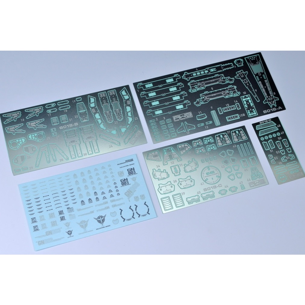 PHỤ KIỆN MOD AW9 - S018 - PHOTO ETCH NÂNG CẤP CHO 1/100 MG GN-003 MÔ HÌNH KYRIOS