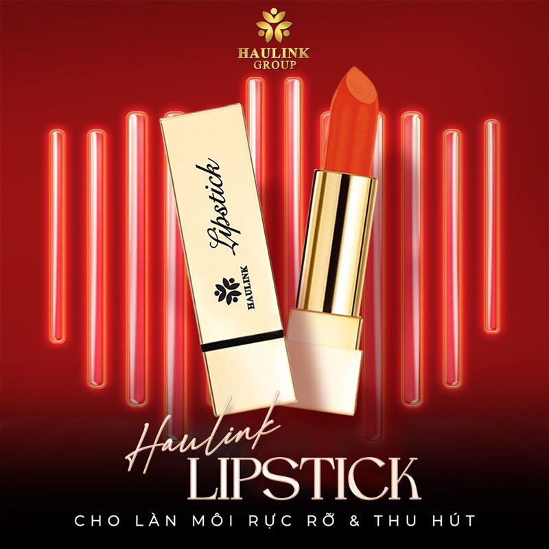 SON THỎI HAULINK COSMETICS MỀM MÔI, CHUẨN MÀU, AN TOÀN TUYỆT ĐỐI