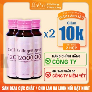 Nước uống bổ sung collagen nhật bản collagen relab peptide 12000 hộp 6 lọ x 50ml