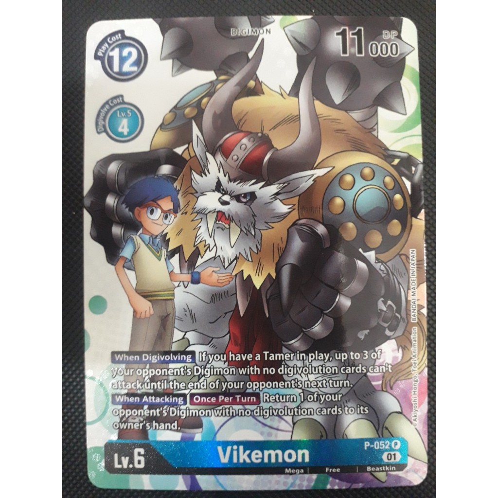 [TNTB] Thẻ bài Digimon P-052 - Vikemon - Digimon - Promo