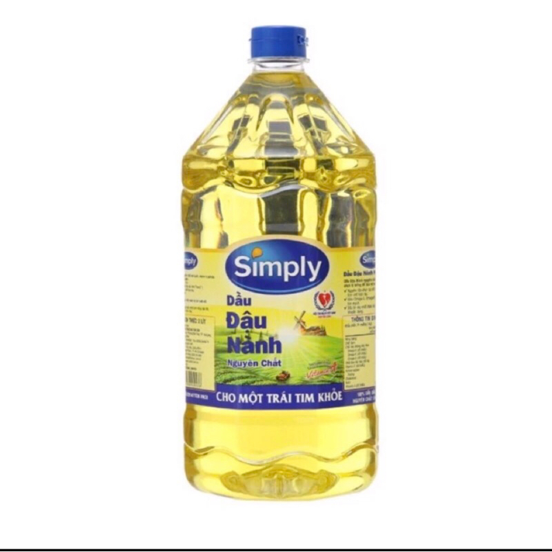 Dầu đậu nành simply 2l