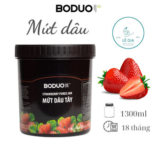 Mứt dâu tây Boduo hộp 1,3kg