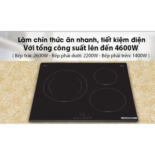 Bếp Từ BOSCH PUJ61RBB5E Seri 4, Bếp Từ Bosch 3 Vùng Nấu,