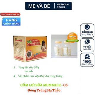 cốm lợi sữa mummilk đông trùng hạ thảo viện phụ sản trung ương , hộp 20 gói