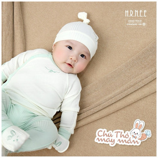 [HONEE] Bộ sơ sinh cài chéo honee size sơ sinh