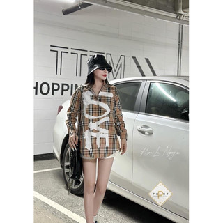Áo sơ mi bbr kẻ sale