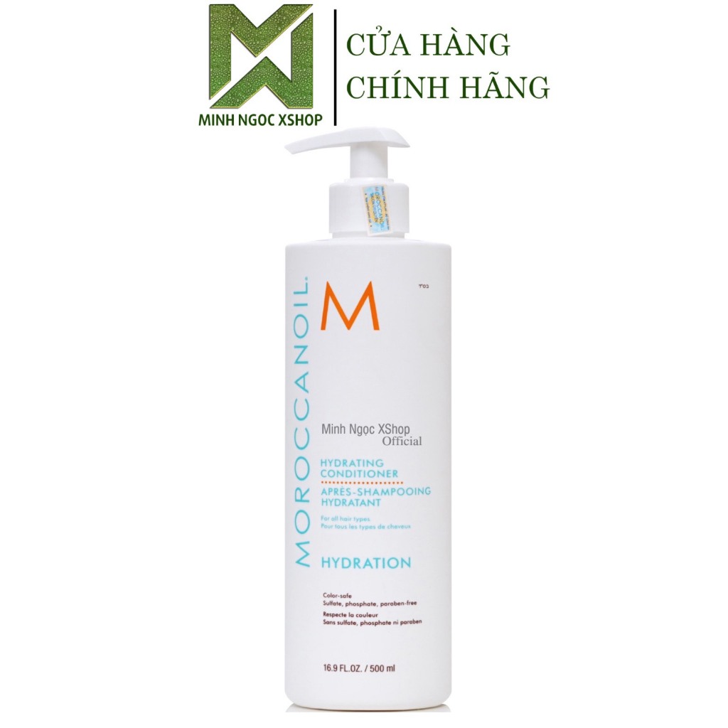 Dầu xả dưỡng ẩm Moroccanoil Hydrating Conditioner 500ML