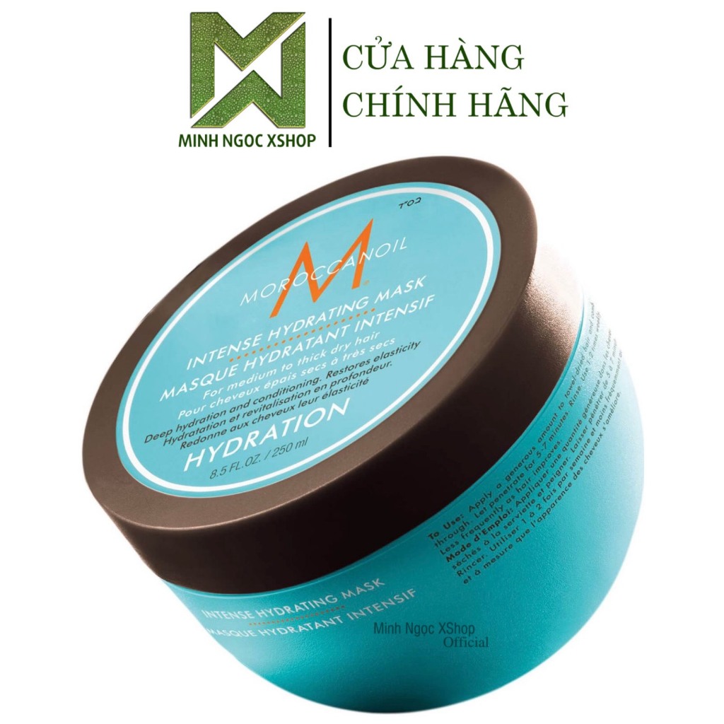 Kem ủ tóc, dầu hấp dưỡng ẩm sâu Moroccanoil Hydrating Mask 75ML - 250ML - 500ML
