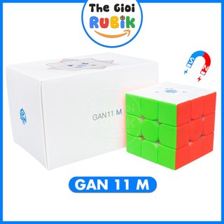 Gan 11 M Rubik 3x3 Có Nam Châm. Gan11 M Chính Hãng GAN CUBE Đồ Chơi Thông Minh  | The Gioi Rubik