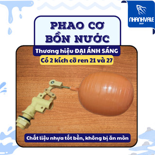 Phao cơ bồn nước nhựa ĐẠI ÁNH SÁNG ren ∅21 ren ∅27