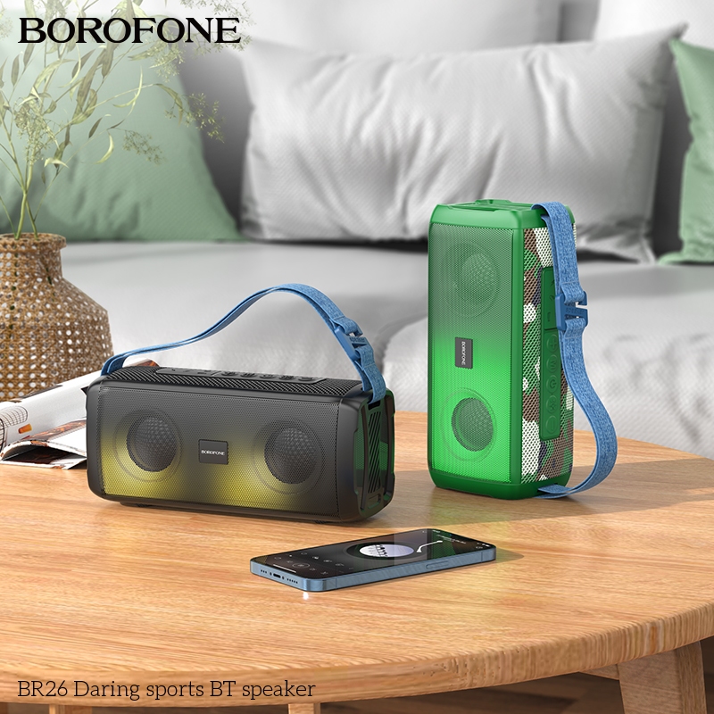 Loa Bluetooth Borofone BR26 và Loa Bluetooth Hoco HC11. NL