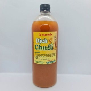 Dịch chuối, chai 1 lít