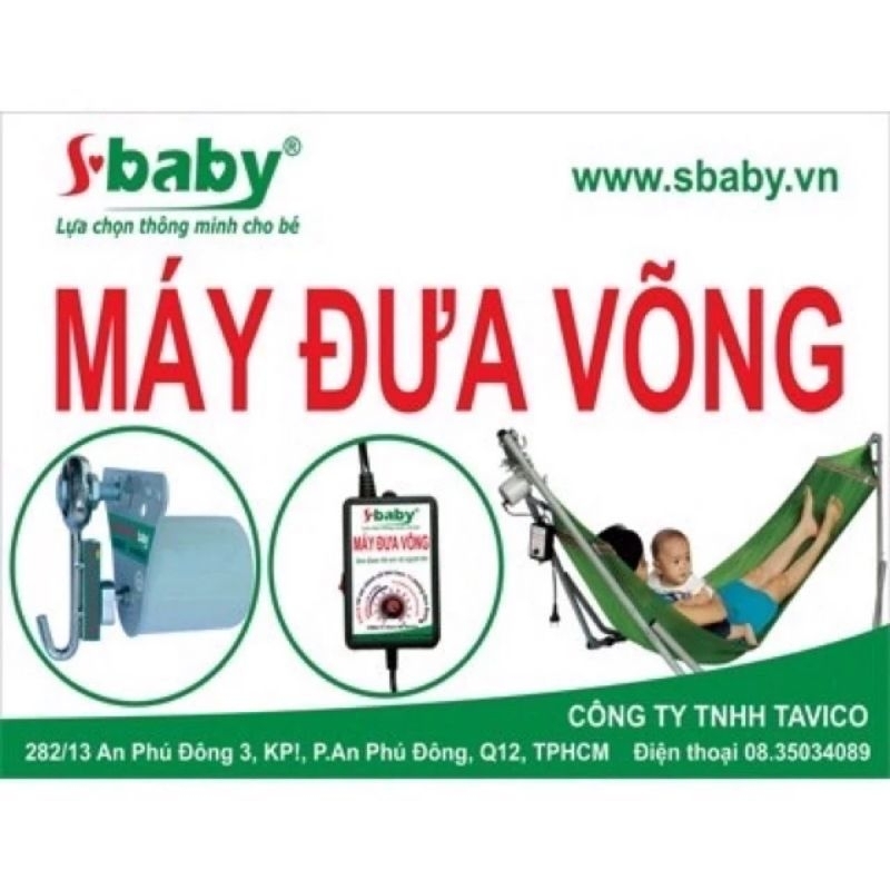 MÁY ĐƯA VÕNG S-BABY CHÍNH HÃNG MẪU MỚI