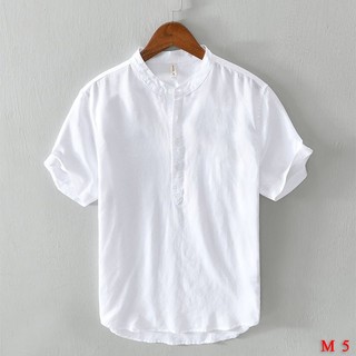 Áo sơ mi nam,áo đũi nam cộc tay 6 màu vải mát(mã AD01)