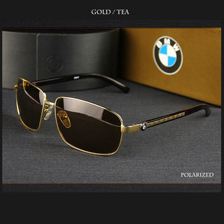 Mắt kính nam, Bmw730 Tròng kính phân cực chống tia UV100% mắt Plarized cường lực, Khung hợp kim cao cấp