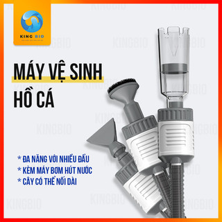 Máy hút cặn vệ sinh bể cá điện có tích hợp đầu bơm Yee