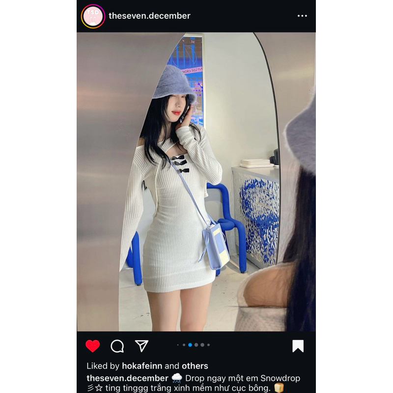 PASS/thanh lý set đầm theseven.december 🌨️