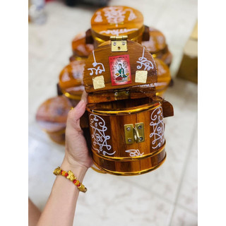 Rương gỗ tròn thái lan đủ size sẵn