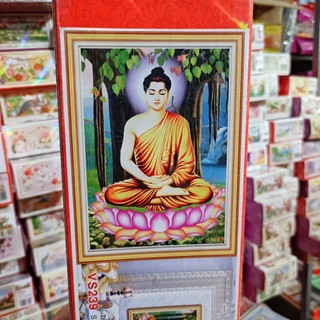 Tranh đính đá phật thích ca mâu ni vs239-80x59cm