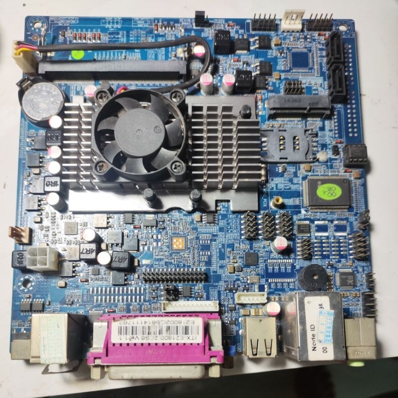 Main mini itx 17*17(dùng nguồn 12v thông dụng-ko fe)