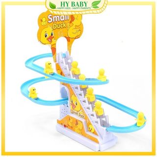 Đồ chơi cầu trượt vịt leo thang phát nhạc cực vui cho bé