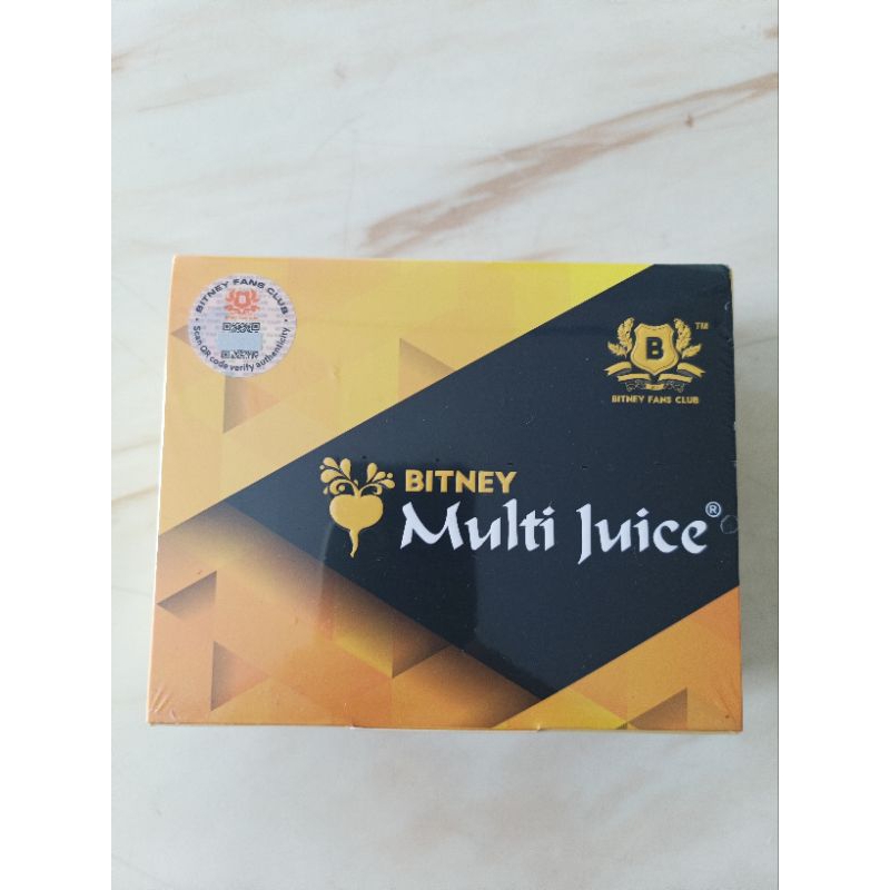 Trà multi juice Bitney Malaysia hạn 2025.