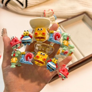 Kẹp càng cua size 11cm năng động Hàn Quốc thiết kế với kiểu dáng 5 hình thú dễ thương Minn Collection