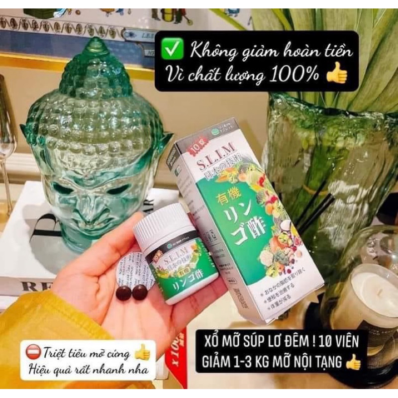 Viên Xổ Mỡ Đêm Súp Lơ Xanh Nhật Chính Hãng Hộp 10 Viên