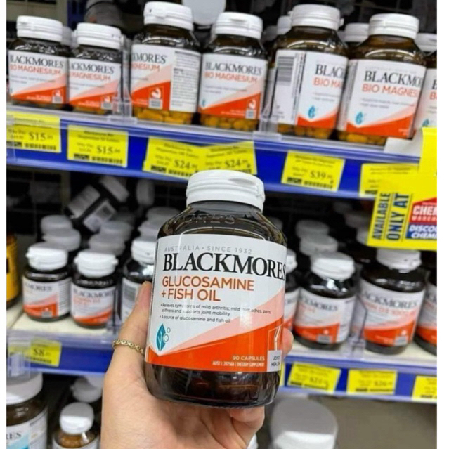 Blackmores Glucosamine + Fish Oil 90 viên