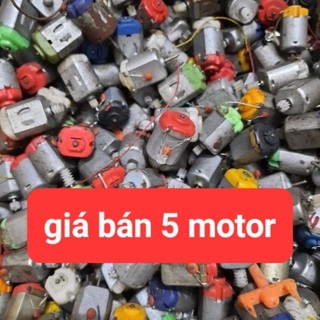 Giá 5 cái motor 130 cũ và mới ...tháo đồ chơi giá rẻ