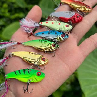 Mồi cá sắt câu lure loại đẹp có đuôi