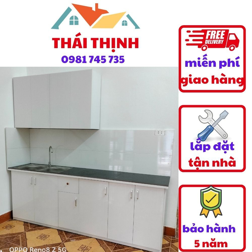 tủ bếp bàn bếp kệ bếp nhựa đài loan cao cấp bền chắc chống nước tuyệt đối