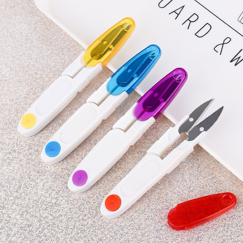 Kéo cắt chỉ, len, sợi có nắp