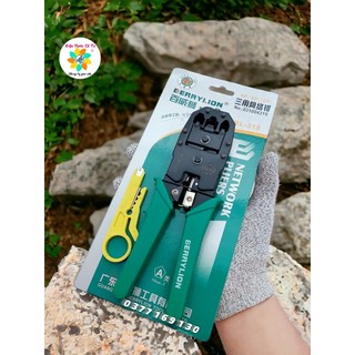 Kìm bấm mạng bấm dây điện thoại 2line 4 line 8line Berrylion