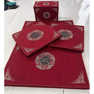 Bộ Đệm , Thảm Ngồi Hầu Đồng . Làm từ đệm mút ngồi siêu êm bọc bởi chất Vải Thổ Cẩm Cao Cấp