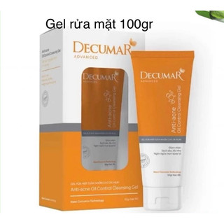 Bộ sản phẩm DECUMAR ADVANCED [Gel ngừa mụn, gel rửa mặt kiềm nhờn, kem chống nắng] (Decuma, dercuma, dercumar, advance]