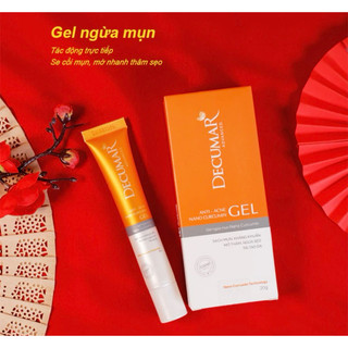 Bộ sản phẩm DECUMAR ADVANCED [Gel ngừa mụn, gel rửa mặt kiềm nhờn, kem chống nắng] (Decuma, dercuma, dercumar, advance]