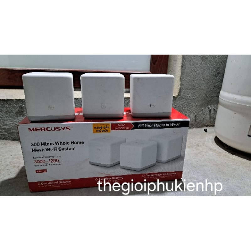 Bộ Phát Wifi MERCUSYS Halo S3 Mesh Wifi