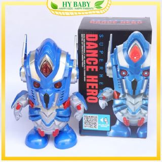 Đồ chơi robot hero dance nhảy múa phát nhạc vui nhộn cho bé