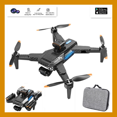 Flycam P9 PRO Carbon Camera 8K, Cảm Biến Tránh Chướng, Chế Độ Bay Thông Minh, Động Cơ Không Chổi Than Bền Bỉ | BigBuy360 - bigbuy360.vn
