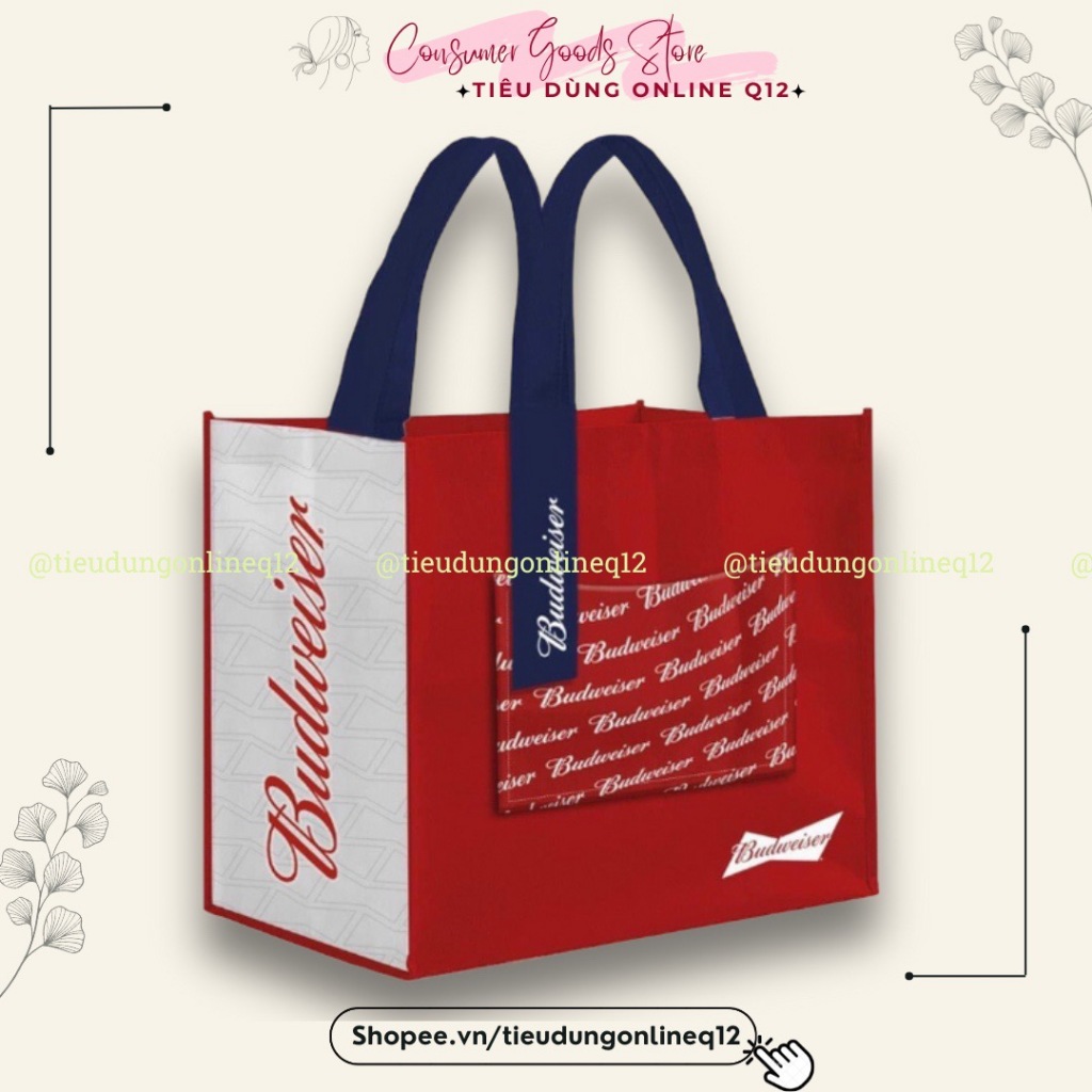 Túi vải canvas du lịch Budweiser