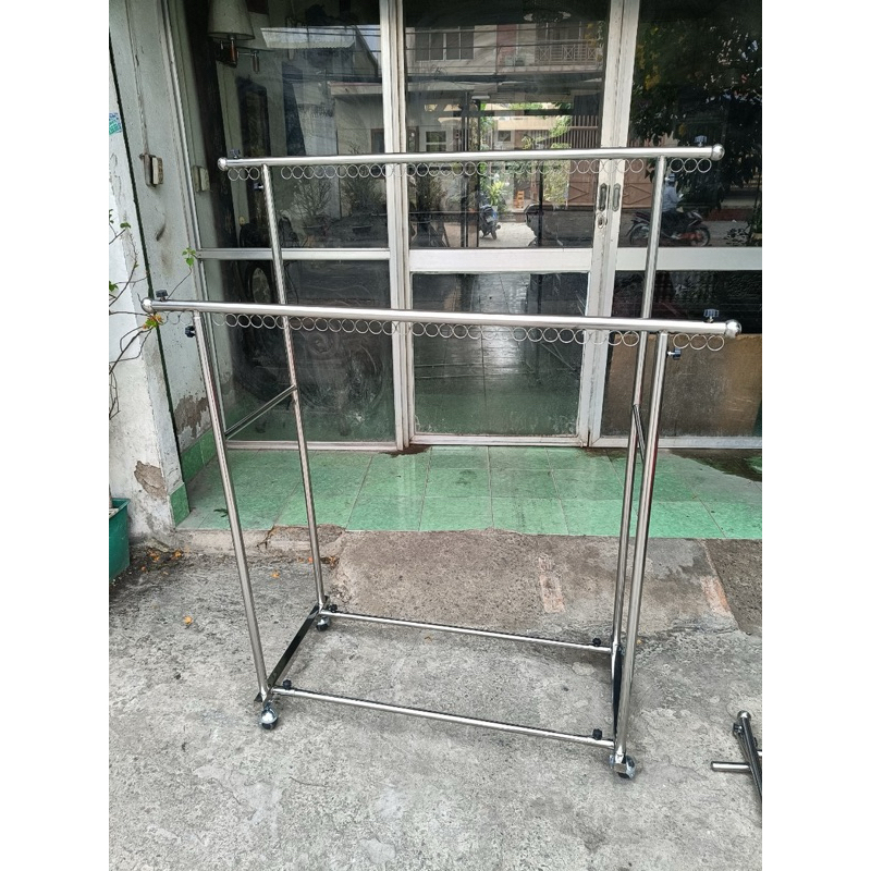 (SÀO ĐÔI) sào phơi đồ bằng inox, hàng gia công tại xưởng nhà