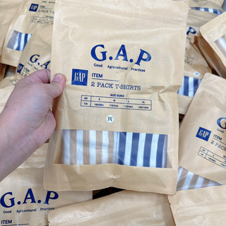 Sét 2 áo thun kẻ GAP xuất dư
