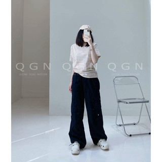 Sét 2 áo thun kẻ GAP xuất dư